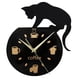 thumbnail image 1 of Wosthever 30 cm Simple lindo gato de dibujos animados creativo pecera gato Reloj de pared hogar dormitorio de los niños decoración reloj de pared sala de Decoración del hogar Wosthever HA022448-00, 1 of 1
