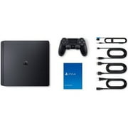 Sony PlayStation 4 Slim 1TB Console CUH-2215B with Controller, Black