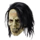 thumbnail image 2 of Casco de látex con forma de calavera con pelo para el carnaval de Halloween, 2 of 4