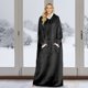 thumbnail image 5 of Sudadera Mujeres Hombres Manta Sudadera con capucha Estilo casual Bolsillo Manga larga Cremallera Ropa de dormir Traje Ygjytge Negro Única para Mujer, 5 of 6