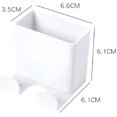 thumbnail image 2 of Soporte para control remoto montado en la pared, soporte para teléfono móvil montado en la pared, caja de almacenamiento con soporte de carga montado en la pared ABS, caja de almacenamiento para, 2 of 5