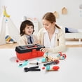 thumbnail image 2 of Mistaha TOP BRIGHT Building Toy Set for Kids Creative DIY Educational Construction Set Wooden Tool, 2 of 8