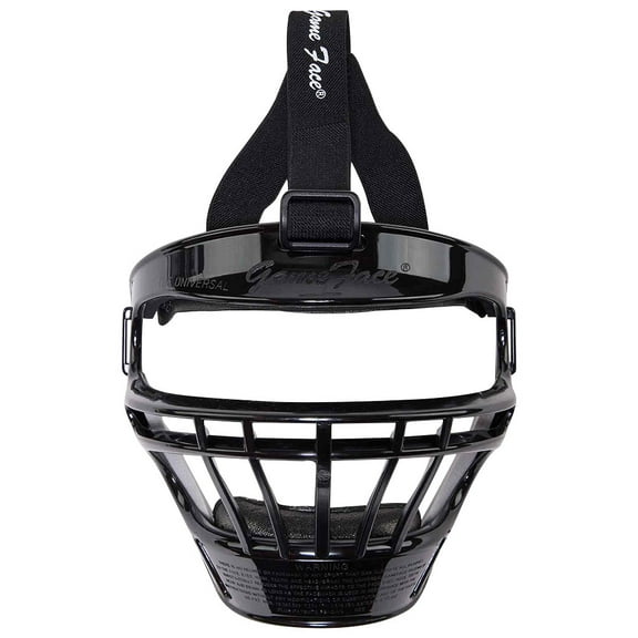 Markwort GameFace Softball Fielders Mask Black/Black Medium