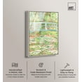 thumbnail image 2 of The Garden Framed High-Gloss Acrylic Glass Wall Art Impressionism by Art Remedy, Silver Frame, 10 x 15, 2 of 7