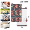 thumbnail image 6 of Yayeee 100% Cotton Hand Towels for Bathroom 16" x 28" Soft Absorbent Kitchen Towel, Red Abstract, 6 of 7