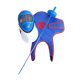 thumbnail image 2 of Máscara de esgrima, juego de espadas de práctica, equipo de entrenamiento ligero y práctico para la cara Azul, 2 of 9