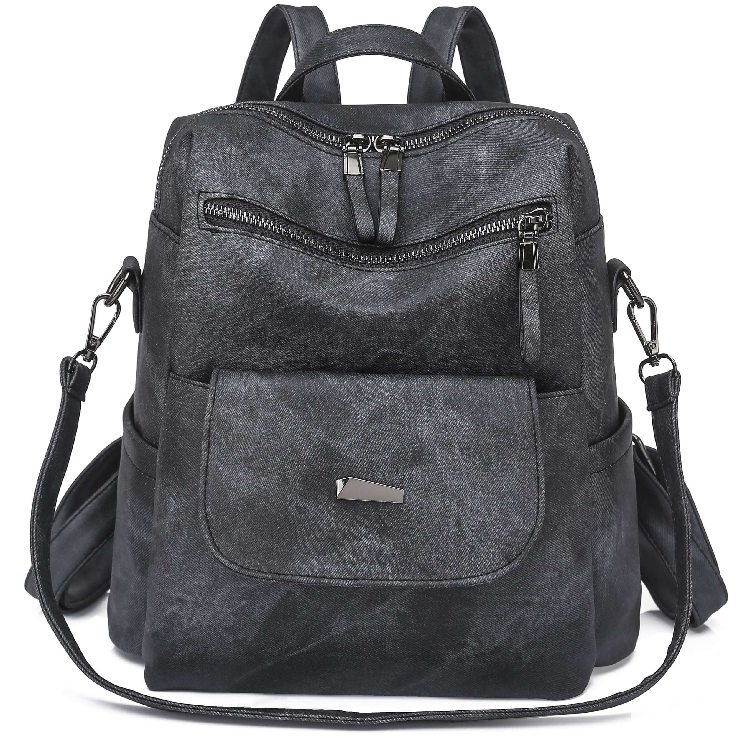 Women Backpack Anti-theft PU Leather Designer Travel Backpack , Fashion ...