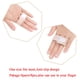 thumbnail image 4 of 6 Pack Correctores de dedos en martillo de tela, enderezador de dedos en martillo, envolturas protectoras reutilizables para dedos rotos, 4 of 5