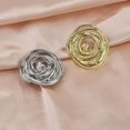 thumbnail image 6 of Minimalist Spiral Brooch Pins for Women Men Metal Corsage Unique Geometric Swirl Brooches Lapel Badge for Suit Coat Jacket Clothes Accessories Unisex Costume Jewelry Graduation Party, 6 of 10