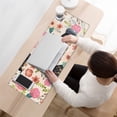 thumbnail image 3 of Long Mouse Pads for Desk,Dachshund and Flower Desk Mats on Top Of Desks, Desk Mouse Pad Extra Large with 3mm Non-Slip Base and Stitched Edge for Gaming,Office,Work,Home 31.5"x11.8", 3 of 6