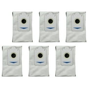 6 Pcs Dust Bags for ECOVACS for DEEBOT DDB030025 X2 Omni Robot Vacuum Cleaner