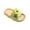 Yellow, variant on Kids Cloud Slides Sandals | Ultra Light Shower Shoes | Non-Slip Pool Beach Wear with 𝖢ontoured Footbed Design