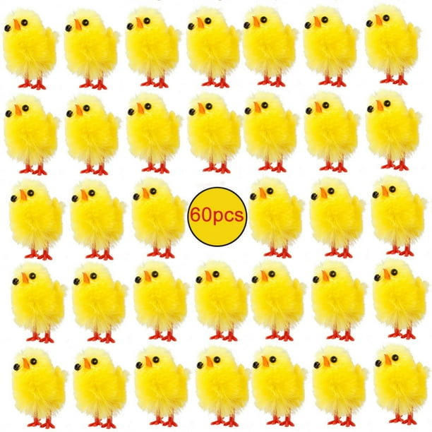 Juguetes De Peluche Para Pollitos De Pascua, 36 Piezas, Nove Juguetes De Peluche Para Pollitos De Pascua, 36 Piezas, Nove