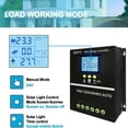 thumbnail image 4 of HLONK 100A MPPT Solar Charge Controller 12V 24V 36V 48V LCD Display Battery Intelligent Regulator Max 100V Input Dual USB for Lead-Acid/Lithium, 4 of 8