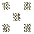 thumbnail image 2 of Mosquetones de bloqueo Naiovety Paquete de 12 Plata y Bronce, 2 of 6