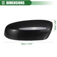 thumbnail image 4 of Cubierta de Espejo Retrovisor Unique Bargains para Chevrolet y GMC Carbono Negro 1 par, 4 of 7