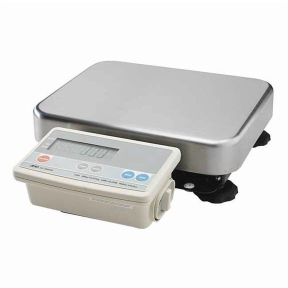 A&d Weighing Digital Compact Bench Scale 60 lb./30kg Capacity FG-30KBM