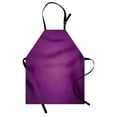 thumbnail image 1 of Purple Apron Abstract Digital Diagonal Grid Geometric Diamond Patterns Symmetric Lines Futuristic, Unisex Kitchen Bib Apron with Adjustable Neck for Cooking Baking Gardening, Purple, by Ambesonne, 1 of 3