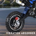 thumbnail image 3 of 49cc 2-Stroke Gas Powered Kids Dirt Bike, Mini Motorcycle with 10 Inch Off-Road Tires, Front Rear Disc Brakes, Up to 25 Mph, Max Load 330 LBS for Children (Blue), 3 of 8