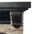 thumbnail image 5 of LIVILAND Farmhouse 45" Electric Fireplace in Tan, 5 of 9