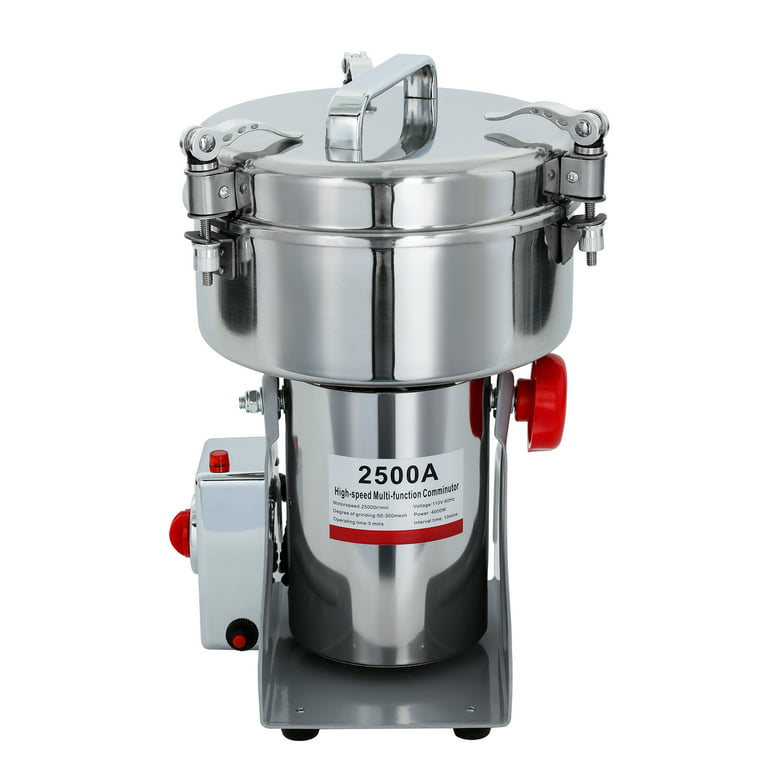 YaptheS 750g Commercial Spice Grinder Electric Grain Mill Grinder 2600W  High Speed Pulverizer