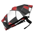 thumbnail image 6 of ALAZA Irregular Squares UPF 50+ Compact Folding Umbrella for Rain Travel Umbrella Packable, 6 of 8