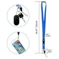 thumbnail image 5 of Homelove 5 Pack Lanyards for ID Badges,Keys Polyester,Neck Lanyards for Card Holders, Keys, Phone, USB, Whistles, 5 of 7