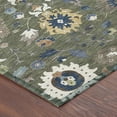 thumbnail image 3 of Addison Rugs Chantille Indoor/Outdoor Traditional Olive Machine Washable Rectangle Rug, 3' x 5', 3 of 8