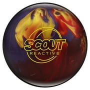 Scout Bowling Ball- Red/Purple/Gold- 10 lbs