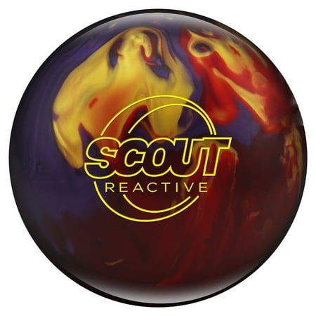 Scout Bowling Ball- Red/Purple/Gold- 10 lbs