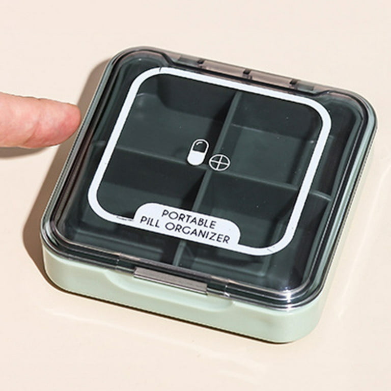 Pill Organizer Pill Case Cute - Pill Box Small Pill Case for Purse