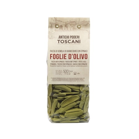 Antichi Poderi Toscani Spinach Olive Leaves Pasta 17.6oz/500g