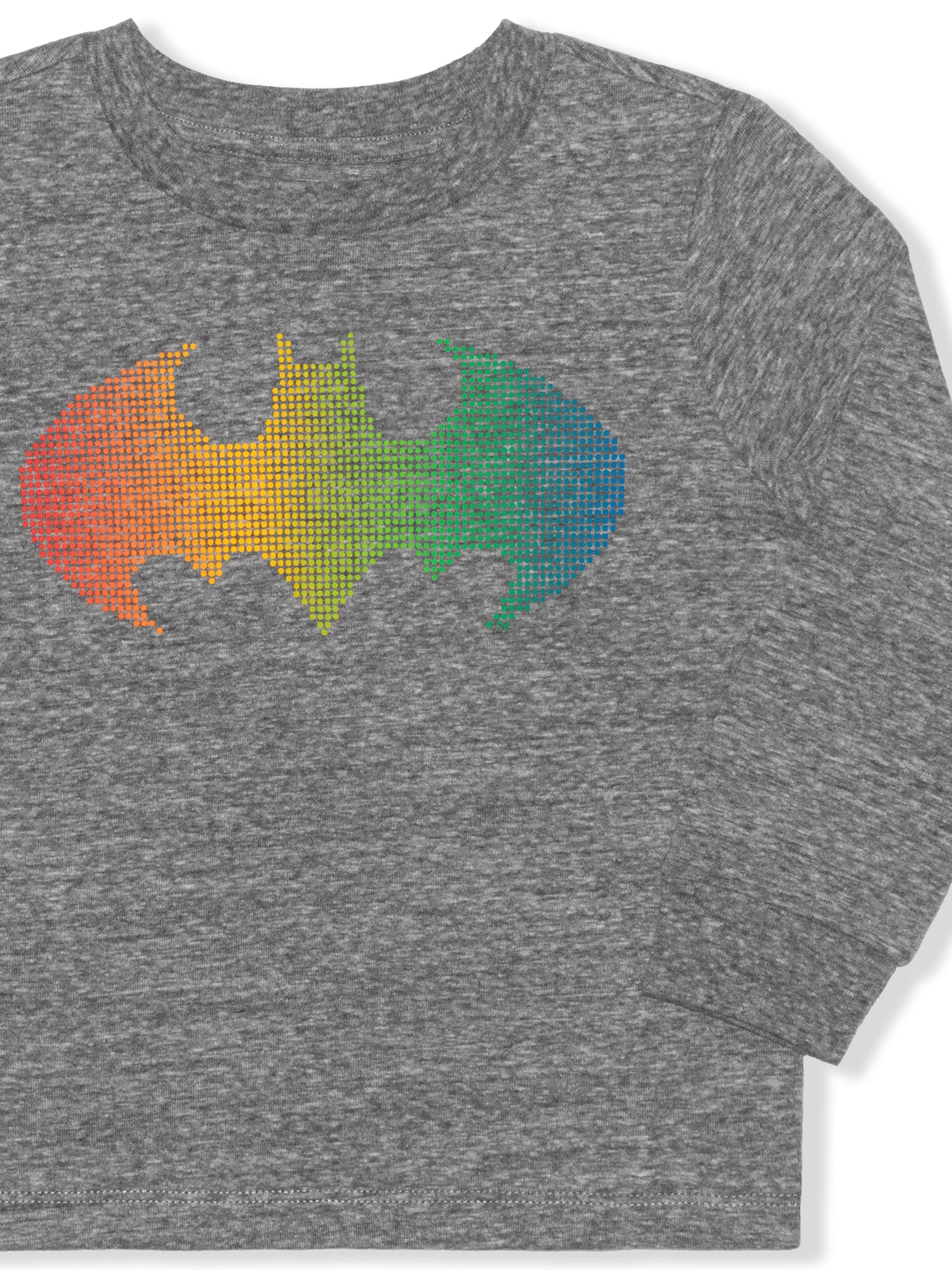 Batman Toddler Boys Long Sleeve Tee