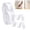 Transparent, variant on Ruxacty Weather Stripping Tape, Self Adhesive Door Weather Stripping for Heat Cold Draft Reduction, 16.4 Ft x 1.38 in(White 1PCS)
