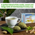 thumbnail image 5 of Nirwana Soursop Ginger Instant Tea, 12.6 Ounce, 20 Sachets, 5 of 5