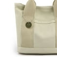 thumbnail image 3 of Canvas Bucket Bag Multi-Pockets Female Clutch Bag Large Capacity Casual for Work, 3 of 7