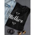 thumbnail image 3 of Mother Minimalistic Lettering Shaped T-Shirt Women -Image by Shutterstock, Female x-Large, 3 of 4