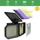 thumbnail image 3 of Lámpara solar con sensor de movimiento para exteriores, luz solar para exteriores, 3 cabezales, luz de pared impermeable, foco de pared exterior para garaje, jardín, entrada, camino de entrada (1, 3 of 5