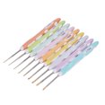 thumbnail image 3 of Crochet Needle, Portable Crochet Hook Set 9pcs Safe  For Craft Yarn, 3 of 8