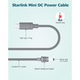 thumbnail image 3 of Cable de alimentación Starlink Mini USB C a DC, 10 pies/3 m, 18 AWG PD, 100 W, 3 of 6