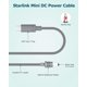 thumbnail image 3 of Cable de alimentación Starlink Mini USB C a DC, 10 pies/3 m, 18 AWG PD, 100 W, 3 of 6
