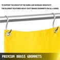 thumbnail image 6 of VEVOR Welding Blanket 6 x 10 ft Gold Fiberglass Blanket Portable Fiberglass Fire Retardant Blanket Welding Mat Welding Fireproof Thermal Resistant Insulation With Carry Bag, 6 of 9