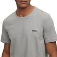 thumbnail image 3 of Boss Mens Mix&Match Embroidered Logo Stretch T-Shirt, 3 of 4