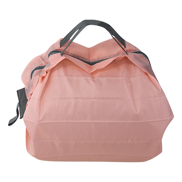 Bolso de compras cuadrado plegable de protección ambiental de gran capacidad de doble cara Wmkox8yii HFSH149