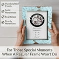 thumbnail image 2 of MY VINTAGE FINDS Rustic Farmhouse Photo Frame Distressed Wood Picture Frame | Blue - 4 x 6, 2 of 6