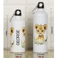 thumbnail image 5 of Printtoo Carabiner Clip TravelBottleBaby Cheetah BoyPrint Aluminum WaterBottleKids 750ml/25.3oz, 5 of 9
