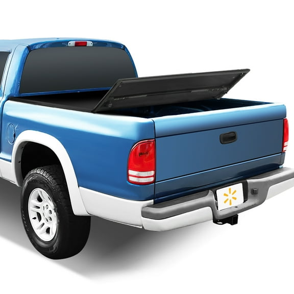 Auto Drive Soft Tri Fold Truck Bed Tonneau Cover Fits 00-04 Dodge Dakota 5.25Ft Bed