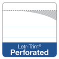 thumbnail image 6 of "Docket Ruled Perforated Pads, Narrow Rule, 50 White 5 X 8 Sheets, 6/pack | Bundle of 5 Packs", 6 of 7
