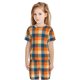 thumbnail image 5 of Balery Warm Orange Plaid Conjunto de Pijama Infantil de Manga Corta con Estampado – Ropa de Dormir de Algodón Suave-3X-Large, 5 of 5