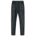 thumbnail image 4 of GrmtClth Corduroy Pants for Men 2026 Comfort Fit​ Straight Trouser Fashion Wide Leg Trendy Stripe Clothing Navy 3XL, 4 of 4
